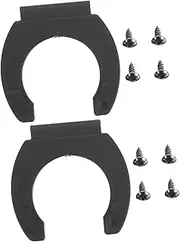 BESPORTBLE 1Set Wall Mounted Mic Hook Durable Microphone Hanger for Ktv Home Use Storage for Wireless Microphones Easy to Install