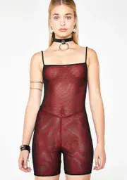 [I AM GIA] Flame Ulric Playsuit