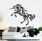 Wall Stickers Vinyl Unicorn Mythology Fairytale The Coolest Decor z1537