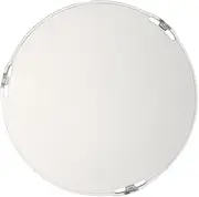 GAROZATION Practical Light Soften Cover Flash Lamp Shade White Glass Reflector Durable for Professionals