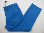 Mens 40x32 Sligo Acadia Bali Blue Pants golf NWT