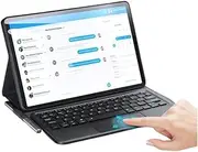 [Jarttarn] Compatible with Samsung Galaxy Tab S9 FE Plus 2023 12.4 inch Keyboard Case Tablet Cover with Bluetooth Keyboard for Galaxy Tab S9 FE+ Case