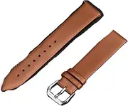 [WUTONGMU] Leather Watchband 8mm 10mm 12mm 14mm 16mm 18mm 20mm 22mm Women Strap Watchbands Bracelet Belt Band Red