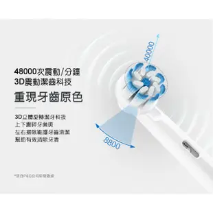 【德國百靈Oral-B】3D敏感護齦電動牙刷PRO2000W-白《屋外生活》電動牙刷 口腔護理 牙刷