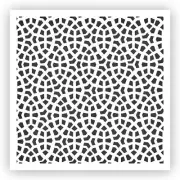 Jali Pattern #6 Mughal Jaali Stencil - Choose a Size - Laser-Cut Reusable
