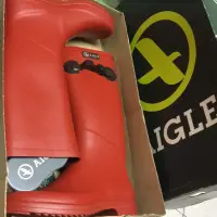 在飛比找蝦皮購物優惠-AIGLE 法國手工長雨靴CHANTEBELLE POP（送
