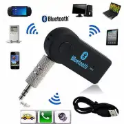 Wireless Bluetooth Receiver To 3.5mm AUX Audio Stereo Music Home Car Adapter US