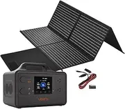 Voltx 1800W Power Station with 200W solar Panel mat+ mc4 to dc5521 cable