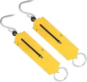 [EXAOMBLE] Handheld Spring Scale Hook Portable Analog Luggage Scale for Market 25kg Mechanical Food