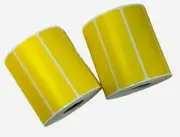 Zebra / Rollo Compatible 3.5x1.25 (inch) YL Direct Thermal Labels 1 RL of 950