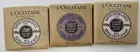 3 L'Occitane Soaps Shea Butter & Lavender Extra Gentle -3.5 oz France *READ Exp