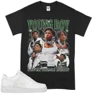 YoungBoy Tee, Never Broke Again, NBA Hip Hop T-Shirt, YoungBoy Shirt, Vintage 90's Graphic tee, Gift For Fans, Gift For Her, Gift For Him O2071 Com...