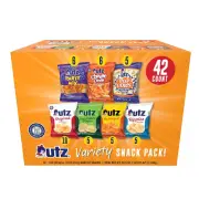 Snack Variety Pack Individual Snacks, Includes Potato Chips, Cheese Curls, Popco