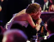 Actress Diane Kruger director Quentin Tarantino onstage at the 15t- Old Photo