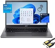 [acer] Aspire 5 Laptop for Business & Student, 15.6" FHD Touchscreen Display, 13th Gen 8-Cores i5-13420H (Up to 4.6GHz), 8GB RAM, 512GB NVMe SSD, Keypad, WiFi 6, Webcam, HDMI, SPS HDMI Cable, Win 11 Pro