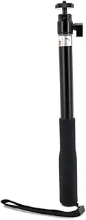 Angoily Stable Cell Phone Selfie Stick Mini Extension Rod Compatible Tripods 1/4 inch Screw Black