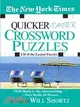 The New York Times Quicker and Easier Crossword Puzzles