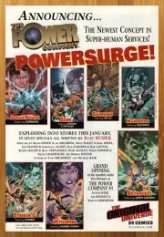 2002 The Power Company Powersurge Vintage Print Ad/Poster DC Comics Promo Art