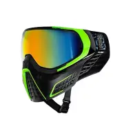 HK Army KLR Thermal Paintball Goggles Mask Electric - Black/Green w Fusion Lens