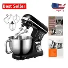 Efficient 5.5 Qt Stand Mixer with Double Dough Hook - Perfect for Home Baking
