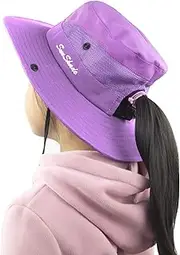 [Muryobao] Baby Toddler Infant Kids UPF 50+ UV Protection Sun Hat Adjustable Swim Hats with Neck Flap