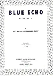 CHET ATKINS BLUE ECHO PIANO SOLO SHEET MUSIC-1957-EXTREMELY RARE-NEW ON SALE!!
