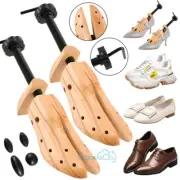 2-Way Shoe Stretcher Shoe Trees,Adjustable Length & Width for Men Women US 4-13