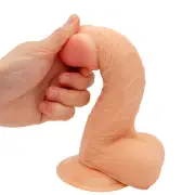 7.9" BIG Dildo Dong Realistic Penis Suction Cup