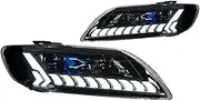 Car Styling Head Lamp Compatible For Audi Q7 Headlights 2006-2015 Q7 Headlight Projector Lens Animation Automotive Accessories(2010-2015 AFS,LHD)