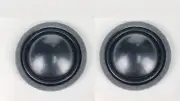 2 Pcs AFT Silk Tweeter Dome Diaphragm For 1" VoiceCoil For Speaker Repair