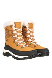 Innsbruck Womens Leather Waterproof Snow Boots