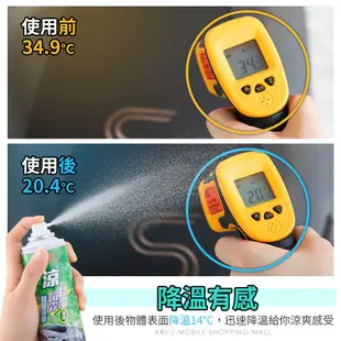 急速降溫噴霧 250ml 台灣製 瞬間冷卻 涼感噴霧 冰涼噴霧 降溫噴霧 急凍噴霧 降溫劑 冰涼劑 清涼噴霧 ARZ