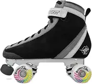 [Bont] Parkstar Black Suede Professional Roller Skates for Park Ramps Bowls Street - Rollerskates for Outdoor and Indoor Skating