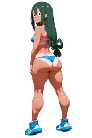 Froppy Tsuyu Asui My Hero Academia Anime Sticker 6" Car Decal
