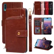 Zipper Leather Card Wallet Phone Case For vivo V23E S10E Y3S Y15S Y15A Y10 S10
