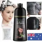 DEXE Permanent Instant Hair Dye Color Shampoo Argan Oil Essence Black Hair 500ml