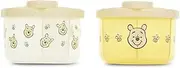 Disney Baby 2 Pack Formula Dispenser with Snap-On Lid for On-The-Go Feedings,Milk Powder Dispenser for Traveling with Infant, (Mickey Mouse, Minnie Mouse, Winnie The Pooh) 2 Pack