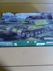 Dragon Sd.KFz 184 Ferdinand tank destroyer plastic model kit in 1/35 scale new