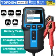 TOPDON BT200 24V 12V Load Tester Charging Car Battery Tester System Analyzer AU