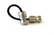 Begleri Bomber - Stainless Steel - HAND MACHINED EDC GREEK WORRY BEADS - MADE IN