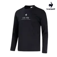 在飛比找momo購物網優惠-【LE COQ SPORTIF 公雞】瓷柔棉經典百搭長袖T恤