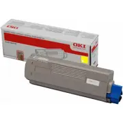 Genuine OKI C332 MC363 Yellow Toner Cartridge 3,000 Prints (46508717)