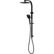 Oliveri Monaco Dual Shower Set - Matte Black
