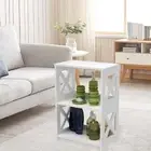 3 Tier Side Table Furniture Small Tea Table Coffee Table NightStand Bedside