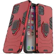 Everlab Case for iPhone 7/8, SE 2(2020), SE 3(2022), 360° Rotation Ring Holder Kickstand [Work with Magnetic Car Mount] Shockproof Scratch-Resistant Protective Cover (Red)