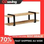 TV stand industrial solid wood 130x40x40 cm brown unique 7883