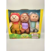 Cabbage Patch Kids Zoo Friends Collectible Cuties 3 Pack - NEW