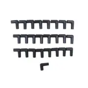 Taylor Wire - Vertex 46201 Spark Plug Boot; 90 Degree Black Silicone (Set of 25)