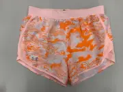 Under Armour Women's Fly By 2.0 Printed Running Short Liner XS Orange Beta