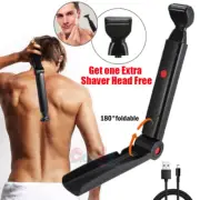 Body Hair Removal for Men Best Electric Back Shaver Razor Trimmer USB Recharge